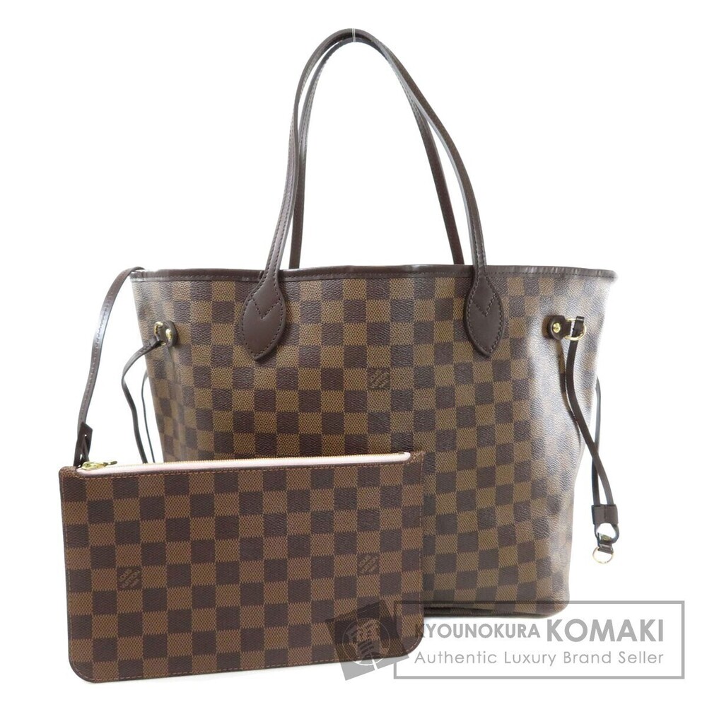 Louis Vuitton Neverfull Tote Bag Damier Canvas Brown